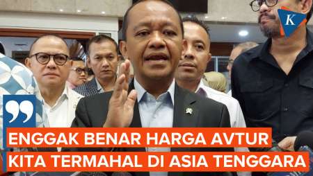 Bahlil Bantah Harga Avtur Indonesia Termahal di Asia Tenggara