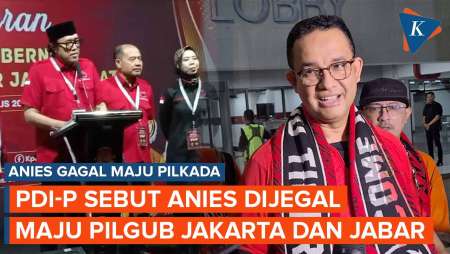 [FULL] Anies Batal Maju Pilgub Jabar, PDI-P: Ada Tangan yang…