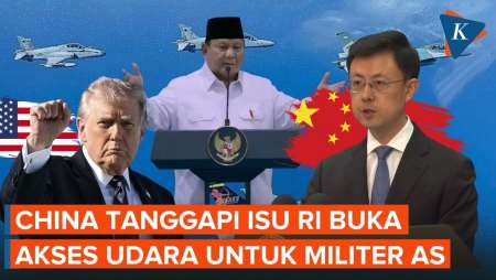 Indonesia Diisukan Buka Akses Udara untuk Militer AS, Ini Kata China!