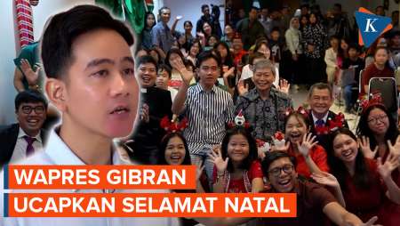 Wapres Gibran Ucapkan Selamat Natal: Semoga Kedamaian Senantiasa Menyertai Kita