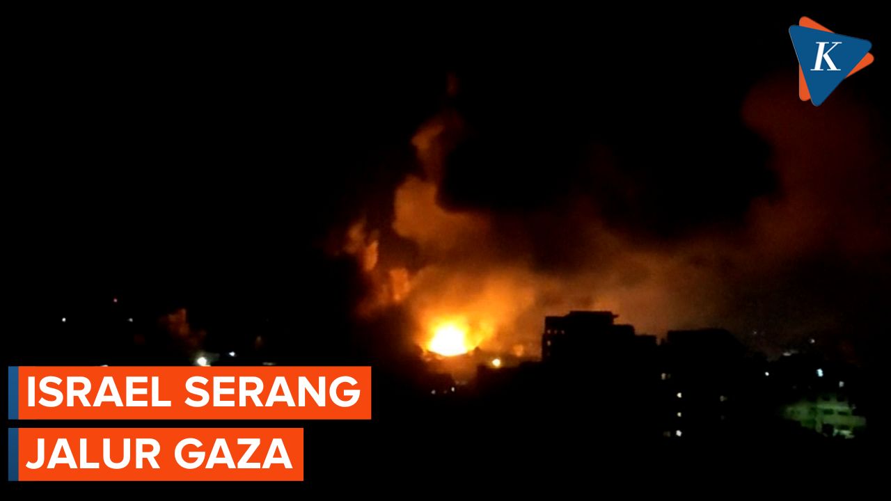 Israel Serang Jalur Gaza