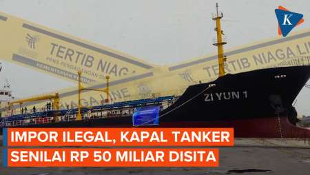 Pemerintah Tahan Kapal Tanker Impor Senilai Rp 50 Miliar