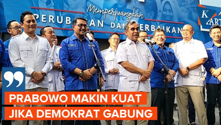 Gerindra Terang-terangan Ajak Demokrat Gabung Usung Prabowo di Pilpres