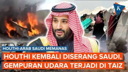 Koalisi Pimpinan Saudi Serang Houthi, Incar Gudang Senjata Dan Lokasi Pertemuan Di Barat Taiz