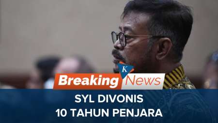 [BREAKING NEWS] SYL Divonis 10 Tahun Penjara dalam Kasus Korupsi di Kementan