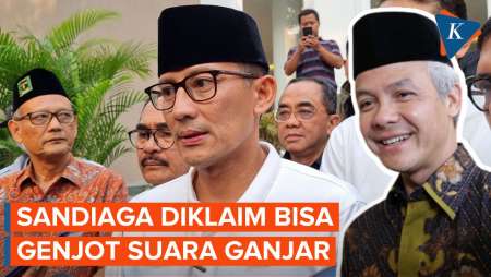 PPP Yakin Sandiaga Bisa Genjot Suara Ganjar jika Jadi Bacawapres