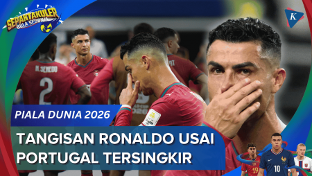 Tangis Ronaldo Usai Portugal Tersingkir Di Piala Dunia Terakhirnya