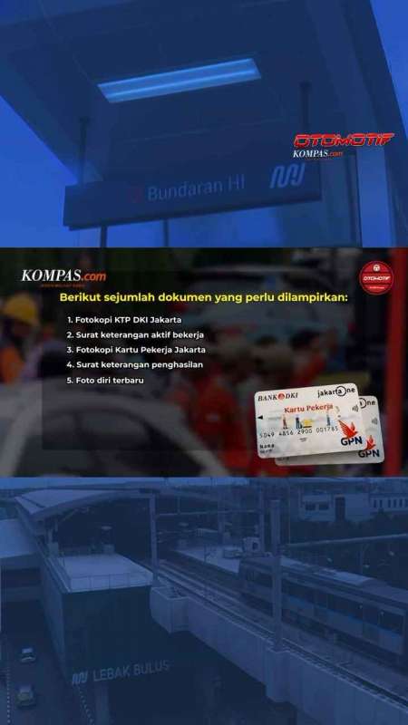 Simak Syarat Pembuatan Kartu Pekerja Jakarta Agar Bisa Naik Transportasi Umum Gratis