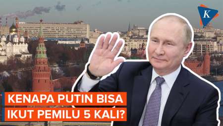 Kenapa Putin Bisa Ikut Pemilu 5 Kali? Ini Alasannya