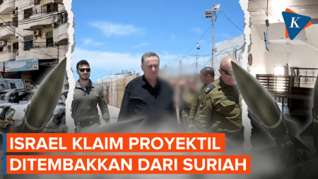 Pertama Kali Sejak Assad Tumbang, Dua Proyektil Ditembakkan dari Suriah ke Israel