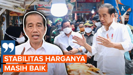 Jokowi Sebut Harga Bahan Pokok Stabil Menjelang Idul Adha