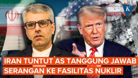 Enggan Dialog, Iran Minta AS Tanggung jawab atas Serangan ke Fasilitas Nuklir 