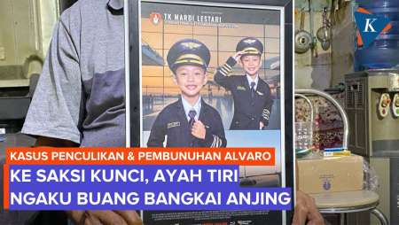 Kelabui Kerabat, Ayah Tiri Alvaro Sebut Plastik Yang Dibuang Isi Bangkai Anjing, Bukan Jasad Korban