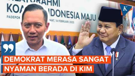 Soal Koalisi Permanen, AHY: Demokrat Nyaman Berada di KIM