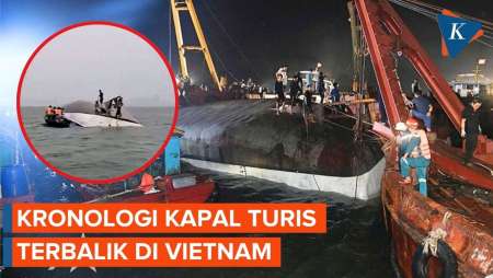 Kronologi Kapal Turis Terbalik di Ha Long Bay Vietnam, 38 Orang Tewas