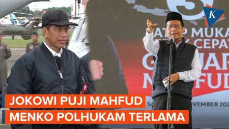 Kata Mahfud Jokowi Sebut Dirinya Menko Polhukam Terlama