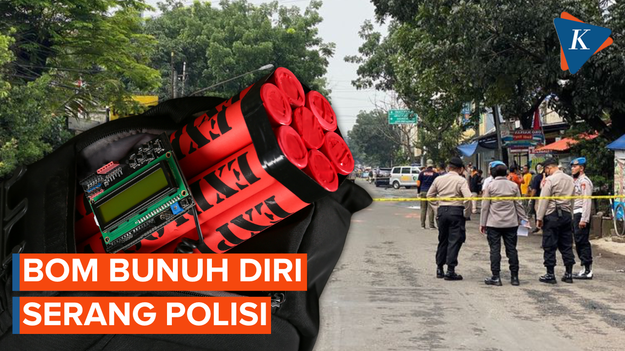 Bom Serang Polisi yang Tengah Apel di Polsek Astanaanyar Bandung
