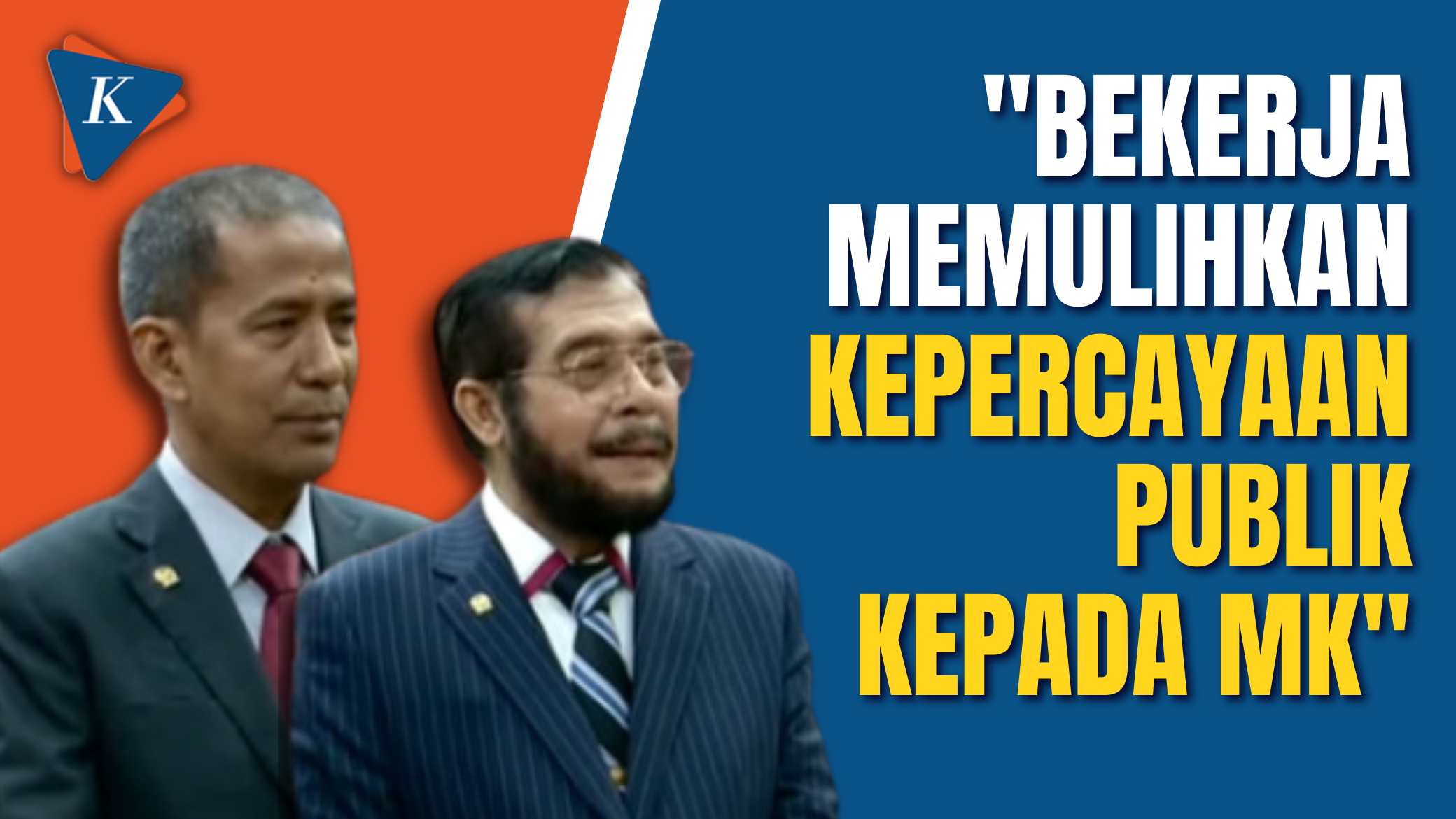 Harapan Anwar Usman dan Saldi Isra Usai Terpilih Jadi Pimpinan MK
