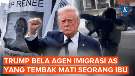 Trump Bela Agen ICE AS Yang Tembak Mati Seorang Ibu, Kok Bisa?