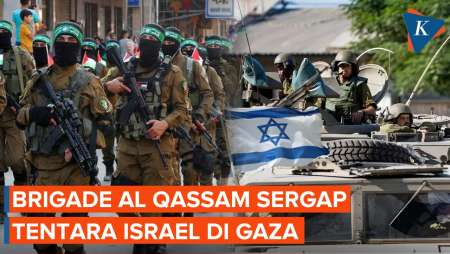 Ledakkan Gedung, Brigade Al-Qassam Sergap Tentara Israel di Gaza