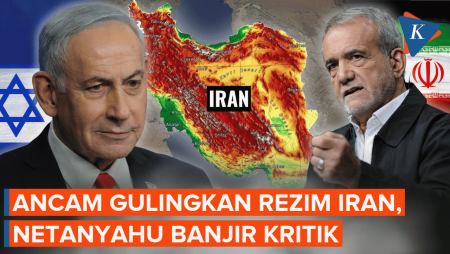 Ngebet Gulingkan Rezim Iran, Netanyahu Jadi Sasaran Kritik Dalam Negeri