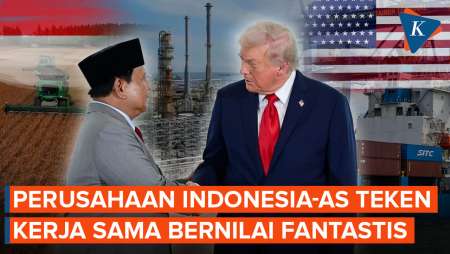 Perusahaan Indonesia-AS “Deal” Kerja Sama Perdagangan Dan Investasi Senilai Rp 118 Triliun