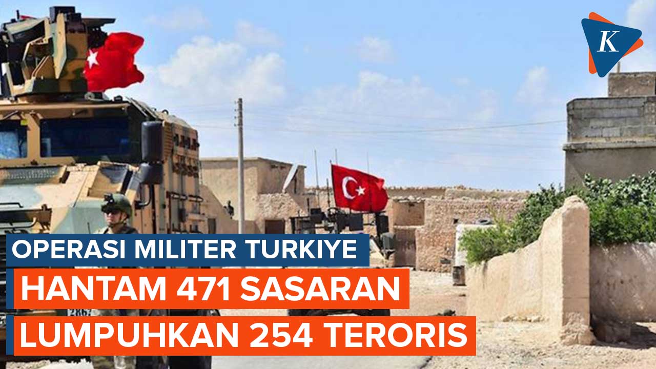 Militer Turkiye Hantam 471 Sasaran di Irak dan Suriah, Lumpuhkan 254 “Teroris”
