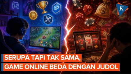 Sering Disamakan, Ini Fakta Bedanya Game Online Dan Judi Online