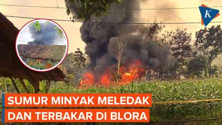 Sumur Minyak Meledak di Blora Tewaskan 2 Orang, Warga Desa Dievakuasi