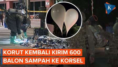 “Teror” Balon Isi Sampah Korut Belum Berakhir, Kirim 600 Lagi ke Korsel