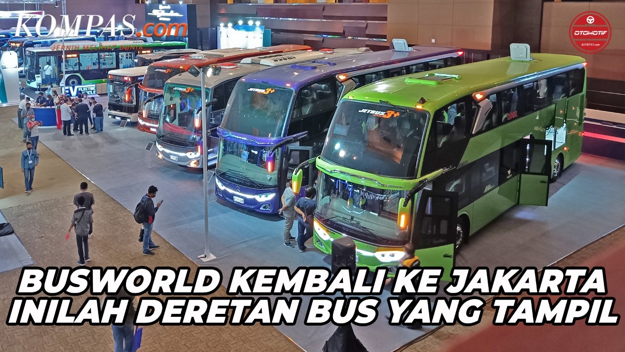 Deretan Bus Yang Tampil Di Busworld SEA 2022