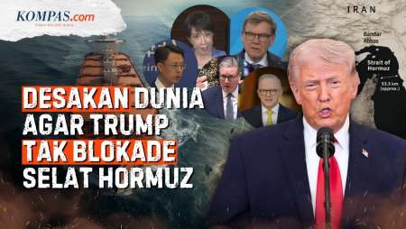 Jepang, Jerman, China, Inggris, Dan Australia Minta Trump Buka Blokade Selat Hormuz