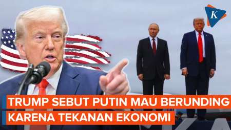 Trump Akui Putin Mau Bertemu karena Tekanan Ekonomi