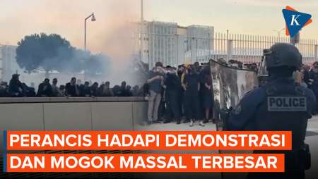 Perancis Bersiap Mogok Massal Terbesar, 800 Ribu Demonstran Kecam Pemotongan Anggaran