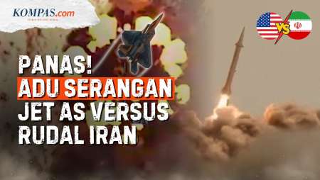 Duel Jet Tempur AS Vs Rudal Iran Dalam Serangan Terbaru