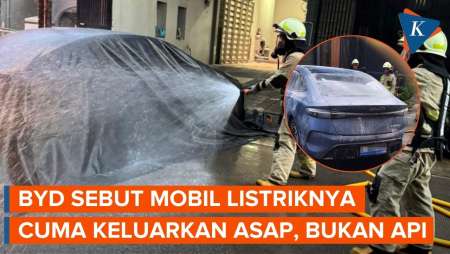 Tanggapan BYD Indonesia soal Mobil Listriknya Terbakar Saat Diparkir