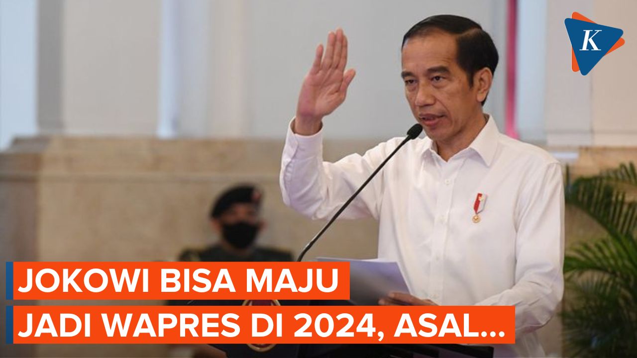 PDIP Ungkap Jokowi Bisa Maju Jadi Wapres di 2024