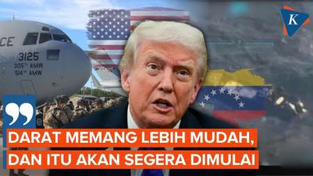 Trump: AS Segera Mulai Serangan Darat Di Venezuela