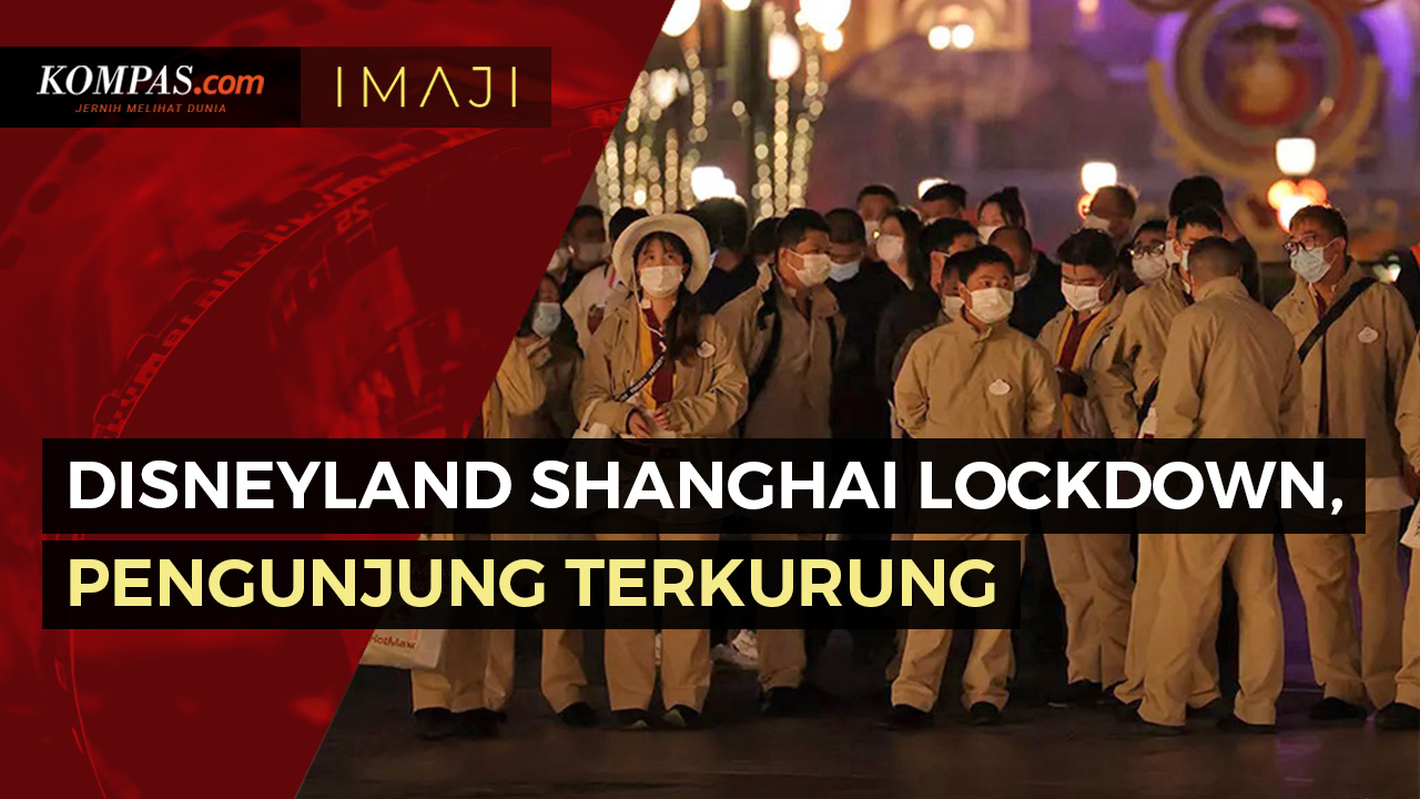 Momen Disneyland Shanghai Lockdown Mendadak, Pengunjung Terkurung