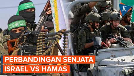 Perbandingan Senjata Hamas Vs Israel, Punya Apa Saja?