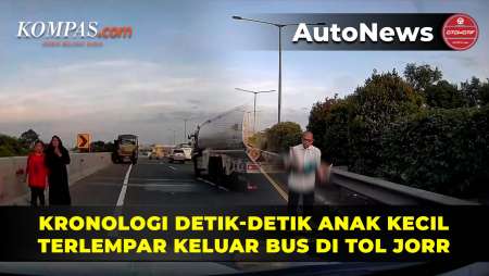 Anak Kecil Jatuh dari Bus di Tol JORR, Tiba-tiba Terlempar Keluar