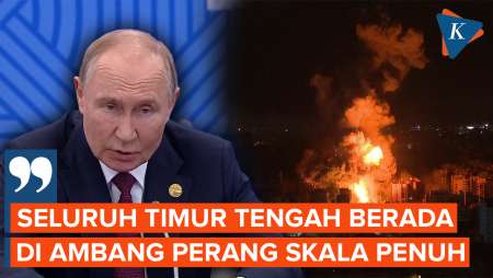 Putin: Timur Tengah di Ambang Perang Skala Penuh