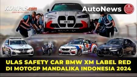 Intip Safety Car BMW XM Label Red di MotoGP Indonesia 2024