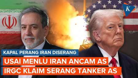 Balas Dendam Usai Kapal Perang Ditembak, IRGC Serang Tanker AS!