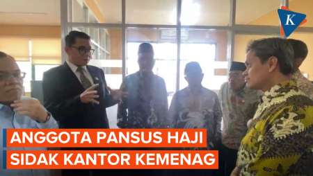 Pansus Angket Haji DPR Sidak Kantor Siskohat Kemenag RI