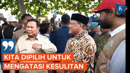Di Depan Gubernur Mualem, Prabowo: Baru Satu Tahun, Kita Dipilih Untuk Mengatasi Kesulitan