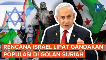 Israel Bakal Tingkatkan Jumlah Pemukim di Dataran Tinggi Golan Suriah