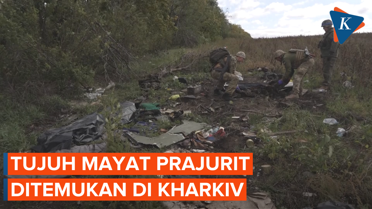 Penemuan Mayat Tentara Ukraina di Kharkiv