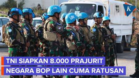 Menhan: 8.000 TNI Disiapkan Untuk Gaza, Negara BoP Lain Hanya Ratusan