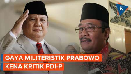 PDI-P Sebut Gaya Kepemimpinan Prabowo Beda dari Jokowi